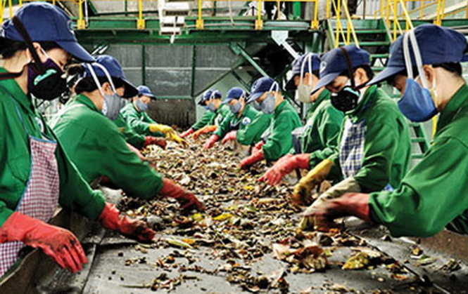 T6/2017 - Tuyển gấp 06 nam Xử lý rác hữu cơ làm việc tại tỉnh Hiroshima Nhật Bản