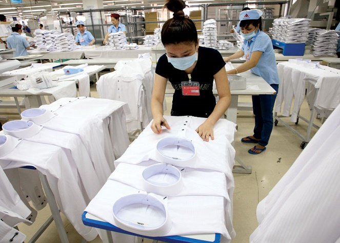 T6/2017 - Tuyển đơn hàng 15 nữ May hoàn thiện áo sơ mi làm việc tại Nhật Bản
