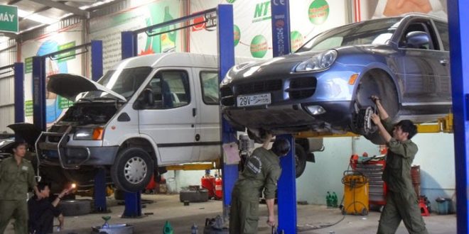 T6/2017 – Tuyển 06 nam Tháo lắp lốp và La răng ô tô, sơn la răng làm việc tại tỉnh Toyama Nhật Bản