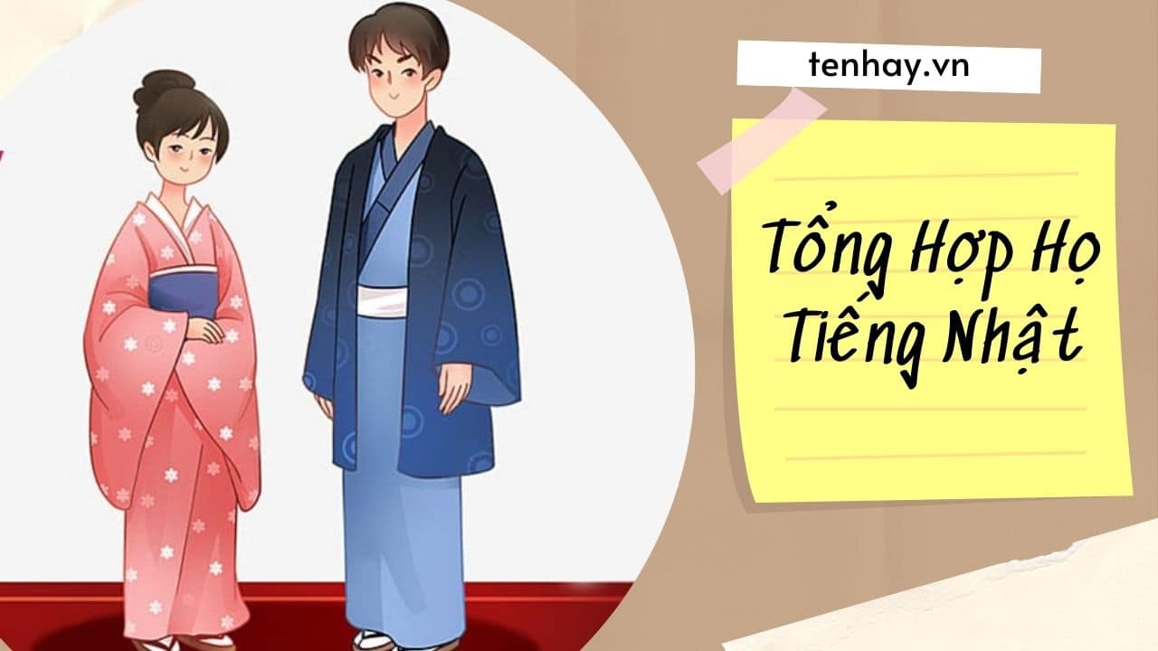 Đặc trưng thú vị về “họ” của Nhật Bản