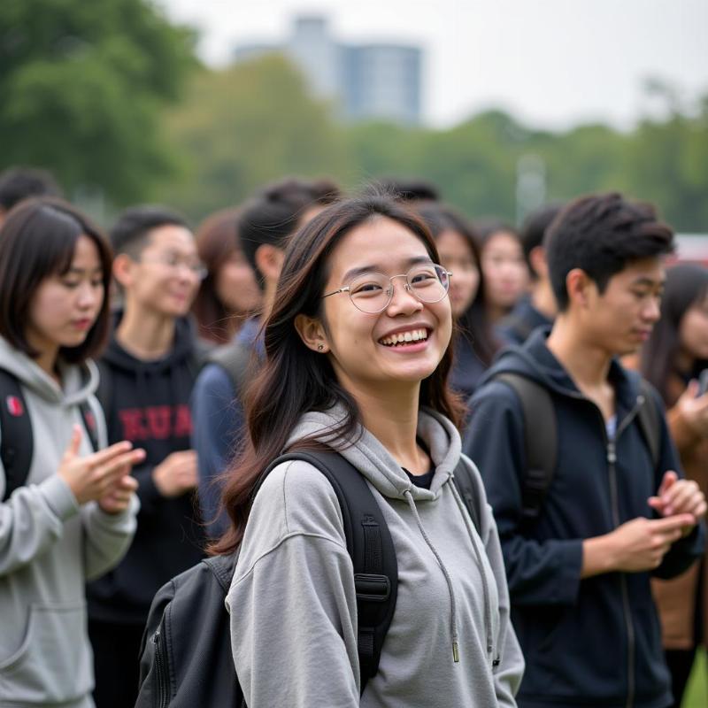 Sinh viên quốc tế Đại học Sogang Hàn Quốc tham gia các hoạt động ngoại khóa